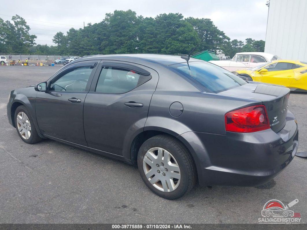 1C3CDZAB4EN201789 2014 DODGE AVENGER photo no. 3