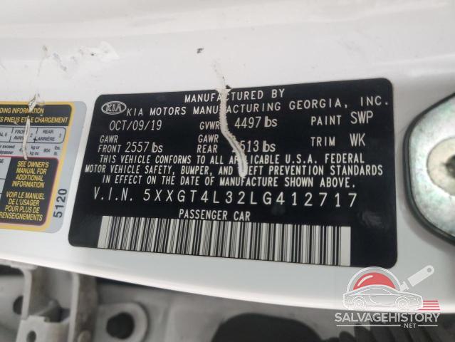 5XXGT4L32LG412717 2020 KIA OPTIMA photo no. 12