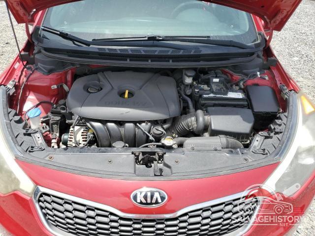 KNAFK4A65G5595386 2016 KIA FORTE photo no. 11