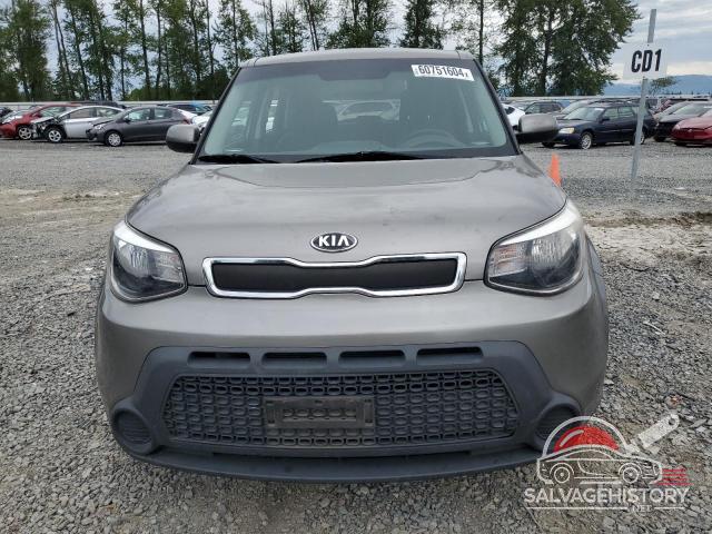 KNDJN2A26F7221524 2015 KIA SOUL photo no. 5
