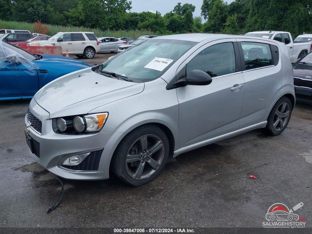 1G1JG6SB4E4157508 2014 CHEVROLET SONIC photo no. 2