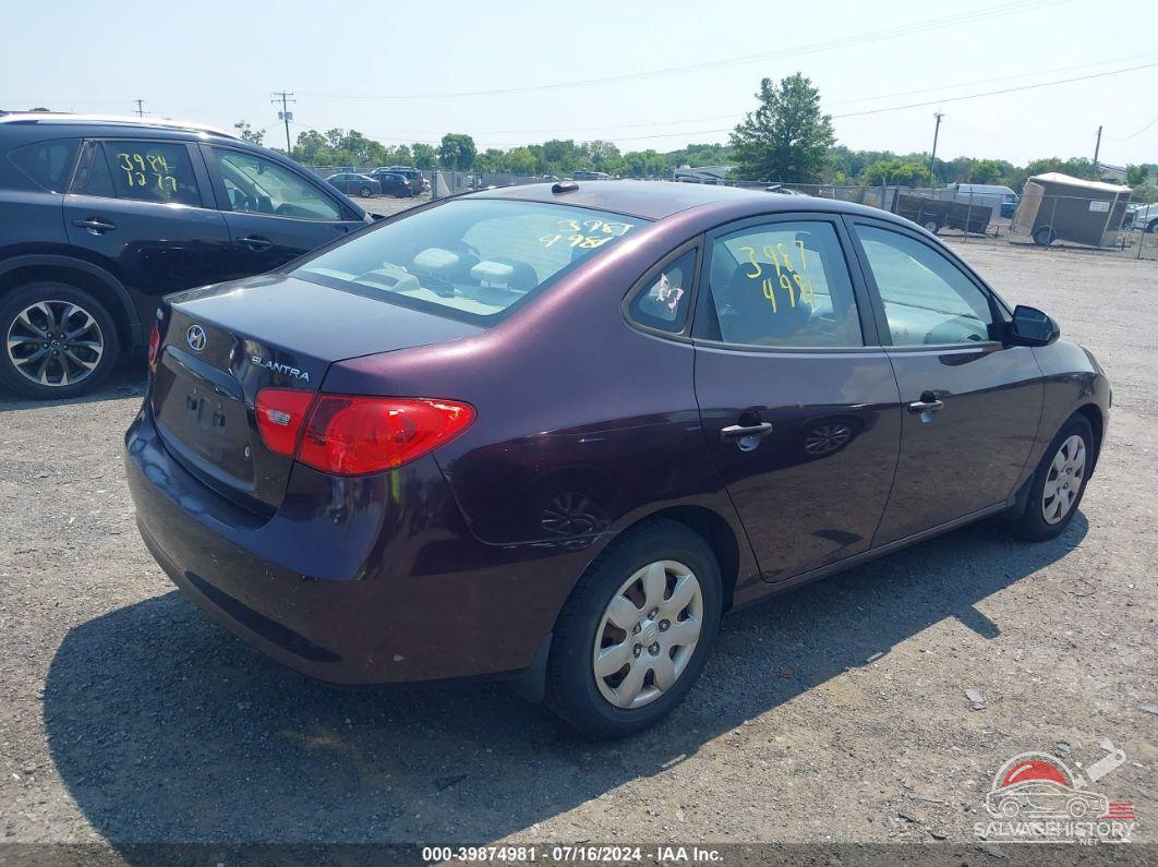 KMHDU46D68U549581 2008 HYUNDAI ELANTRA photo no. 8