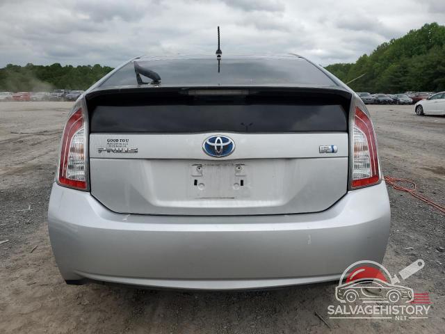 JTDKN3DU3E0391869 2014 TOYOTA PRIUS photo no. 6