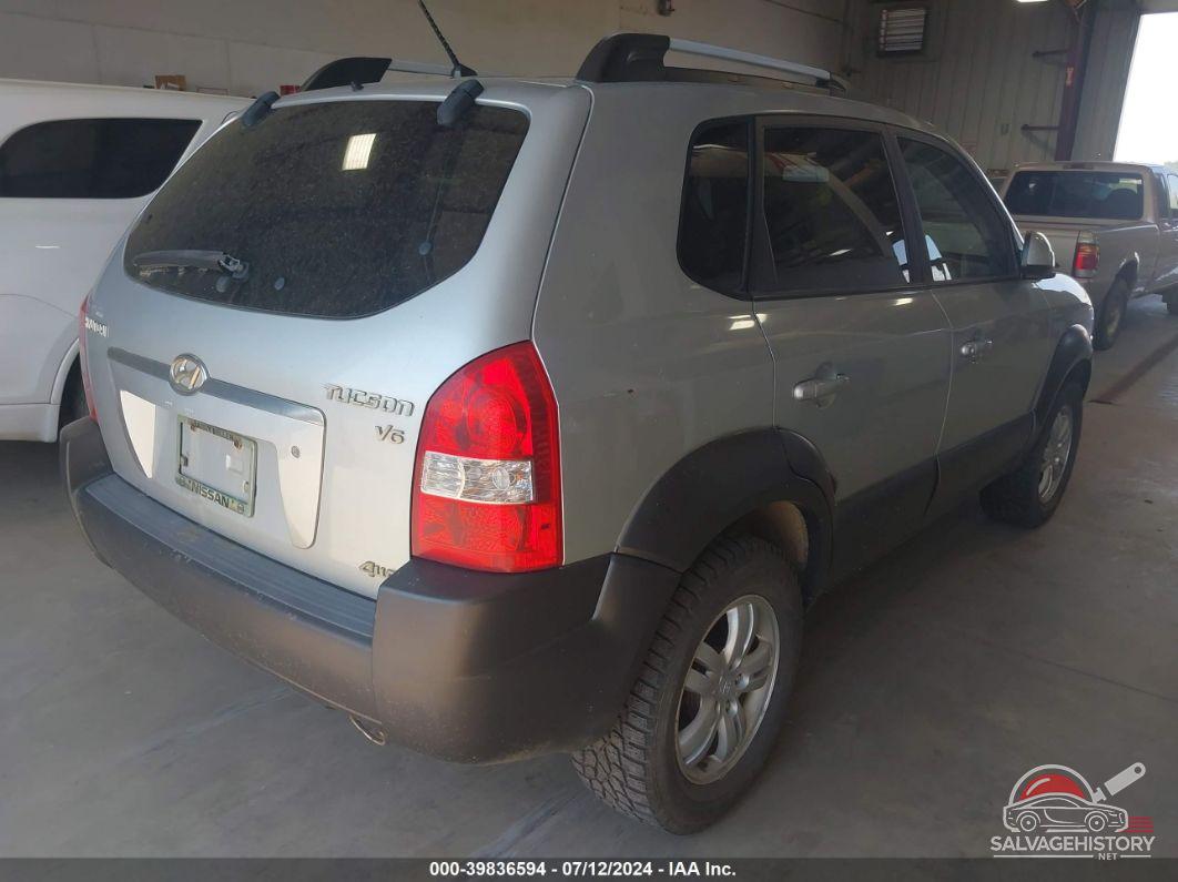 KM8JN72DX7U532370 2007 HYUNDAI TUCSON photo no. 4