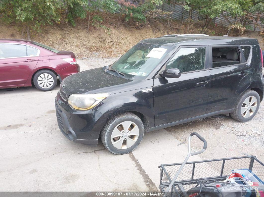KNDJN2A28F7214834 2015 KIA SOUL photo no. 2