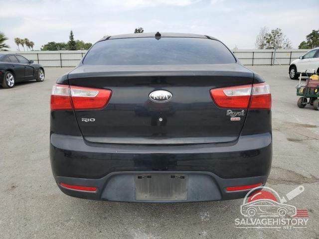 KNADM4A37D6231550 2013 KIA RIO photo no. 6
