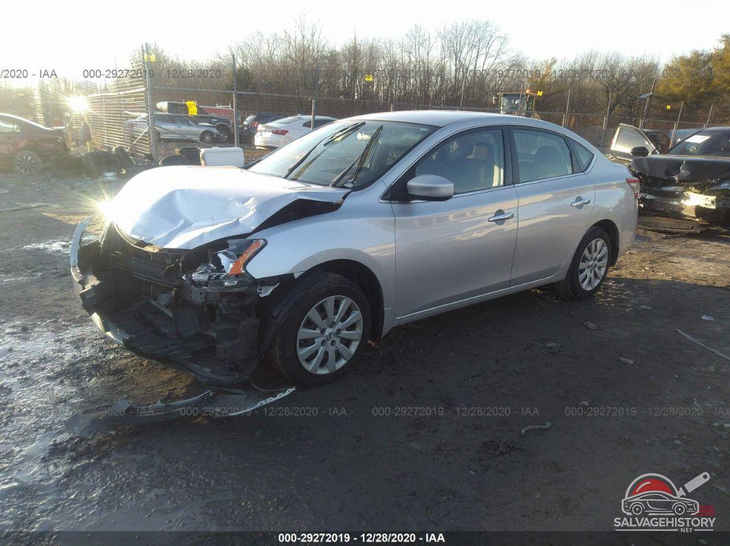 3N1AB7AP3EY303549 2014 NISSAN SENTRA photo no. 2