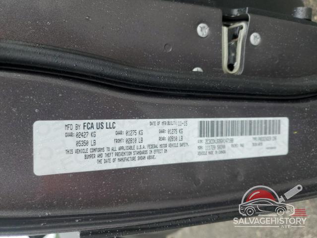 2C3CDXJG9GH147188 2016 DODGE CHARGER photo no. 12