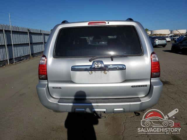 JTEZU14R868064710 2006 TOYOTA 4RUNNER photo no. 6