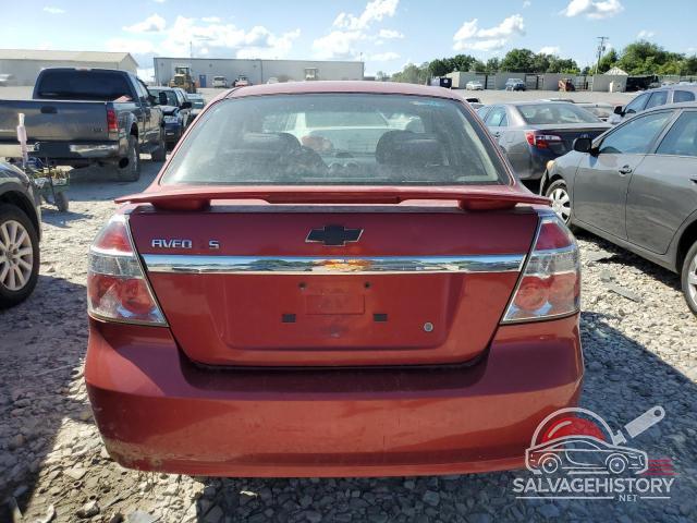 KL1TD56637B109410 2007 CHEVROLET AVEO photo no. 6