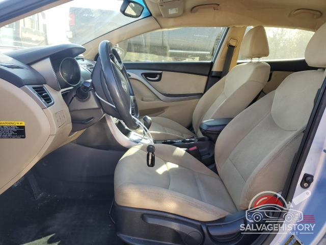 KMHDH4AEXCU359358 2012 HYUNDAI ELANTRA photo no. 7