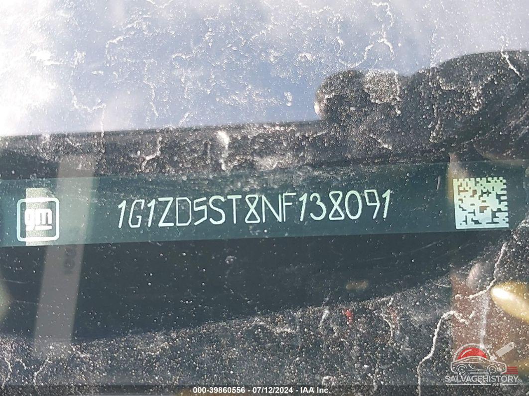 1G1ZD5ST8NF138091 2022 CHEVROLET MALIBU photo no. 9