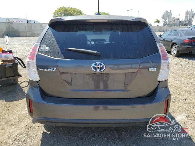 JTDZN3EU3FJ022244 2015 TOYOTA PRIUS photo no. 6