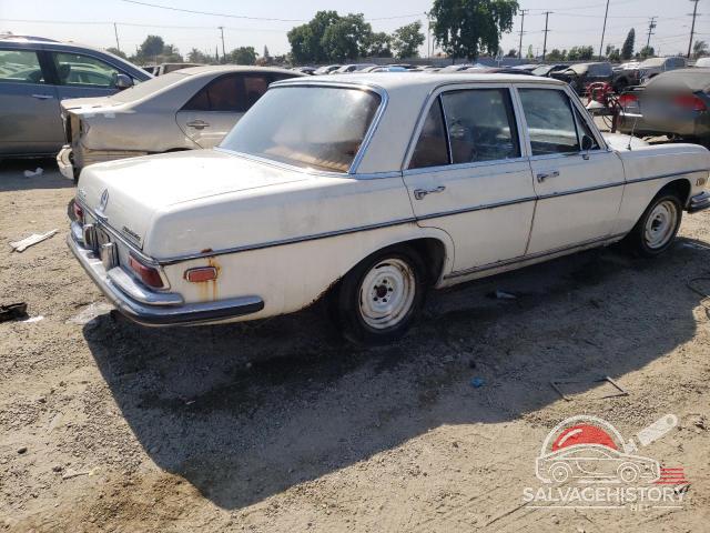10801412038421 1968 MERCEDES-BENZ 250-CLASS photo no. 3