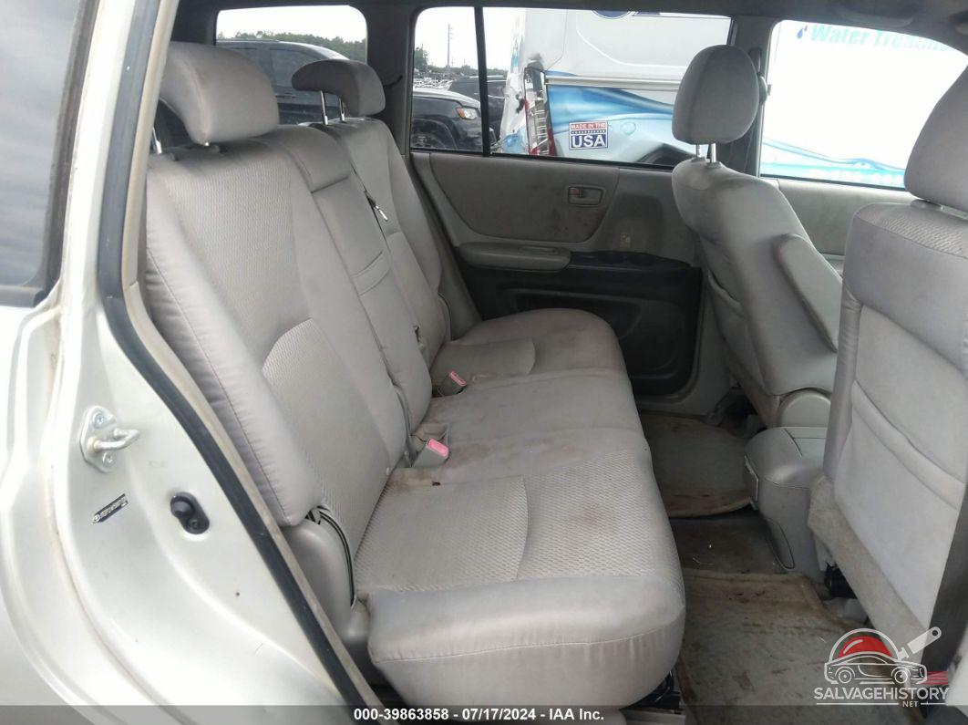 JTEEP21A950071320 2005 TOYOTA HIGHLANDER photo no. 8