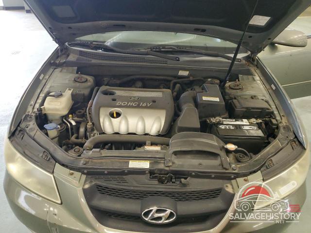 5NPET46CX7H286328 2007 HYUNDAI SONATA photo no. 11