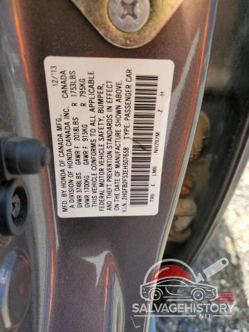 2HGFB2F53EH507658 2014 HONDA CIVIC photo no. 12