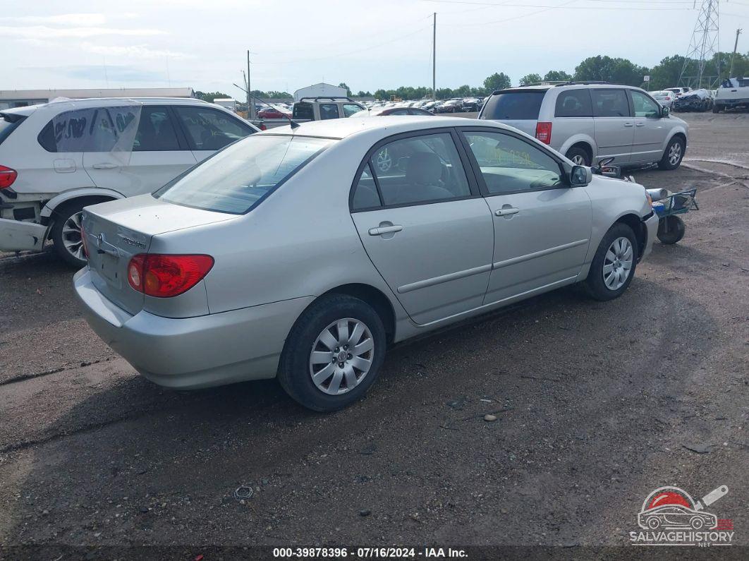 2T1BR38E14C292270 2004 TOYOTA COROLLA photo no. 4