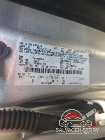 1FAHP3E20CL359836 2012 FORD FOCUS photo no. 12