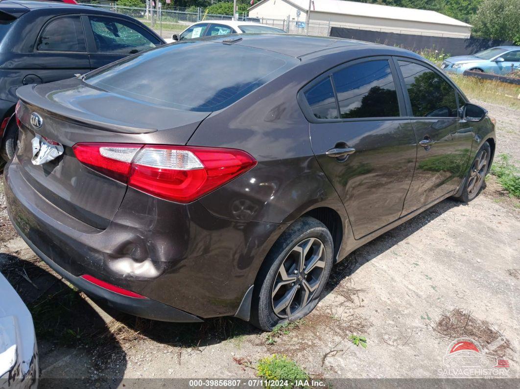KNAFX4A61F5321053 2015 KIA FORTE photo no. 4