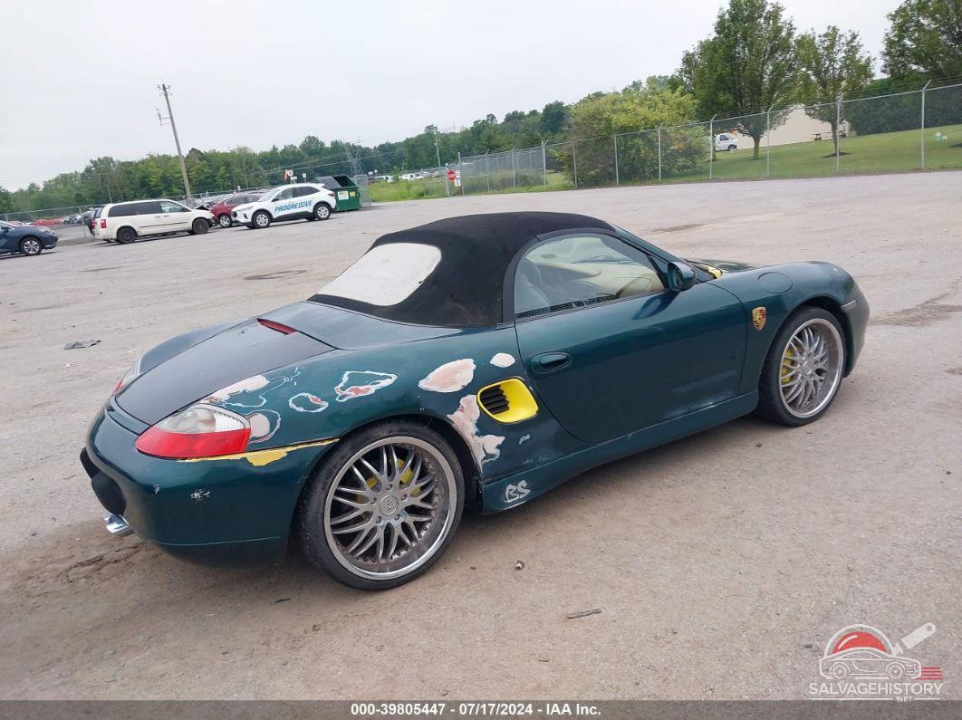 WP0CA29871U621311 2001 PORSCHE BOXSTER photo no. 4