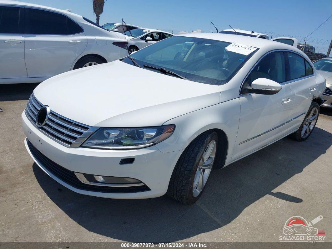 WVWBP7AN6DE501054 2013 VOLKSWAGEN CC photo no. 2