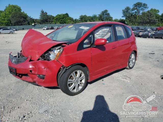JHMGE8H40AC032421 2010 HONDA FIT photo no. 4