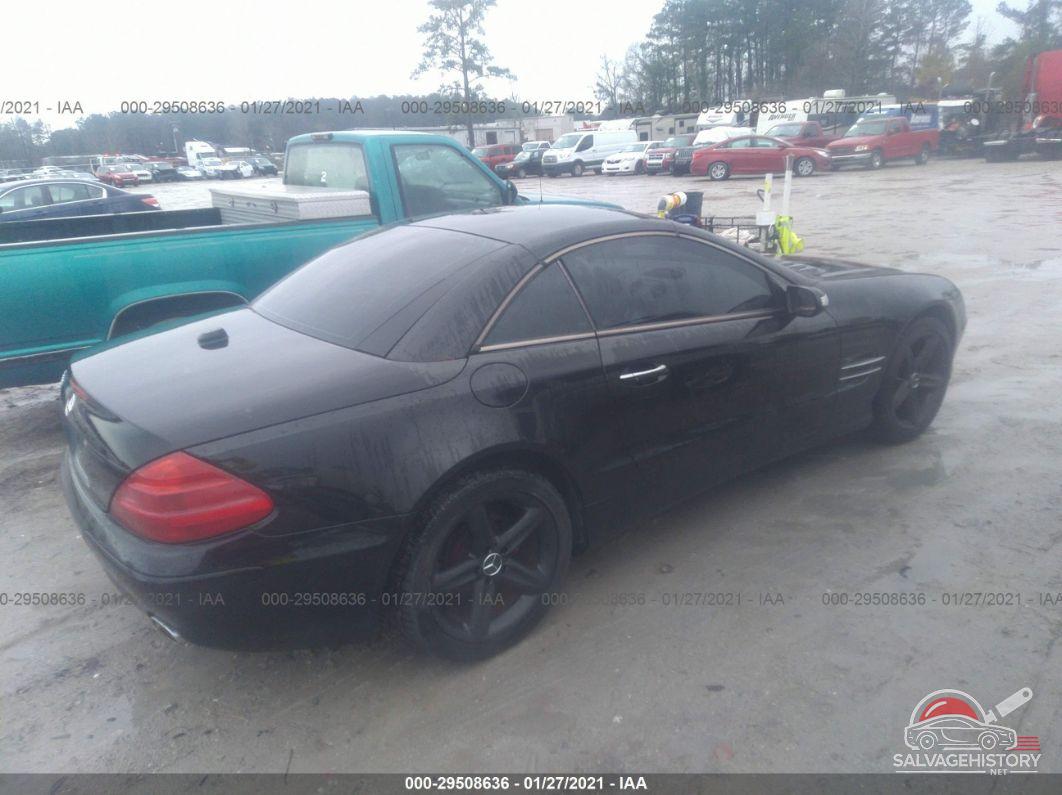 WDBSK75F85F087710 2005 MERCEDES-BENZ SL-CLASS photo no. 4