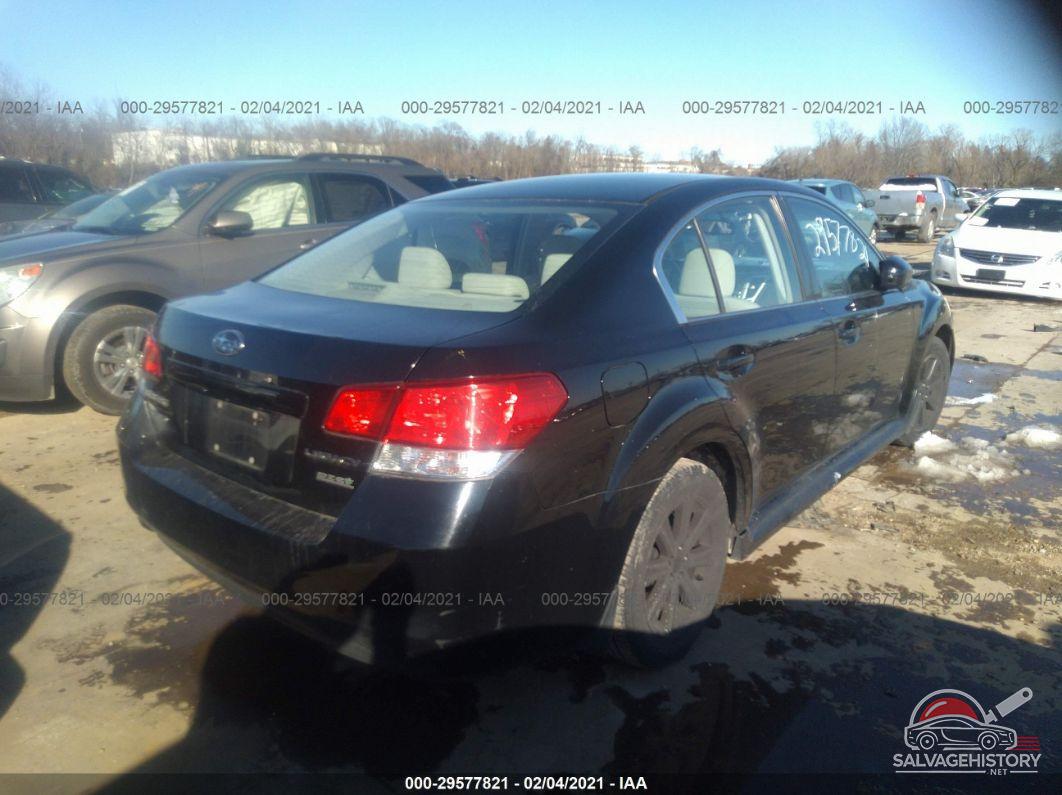 4S3BMBG64B3265220 2011 SUBARU LEGACY photo no. 4