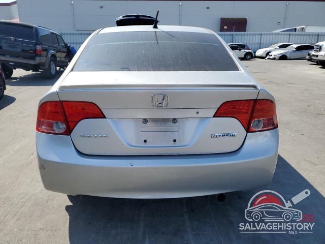 JHMFA36216S026846 2006 HONDA CIVIC photo no. 6