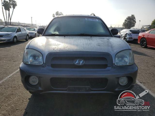 KM8SC13D35U934976 2005 HYUNDAI SANTA FE photo no. 5