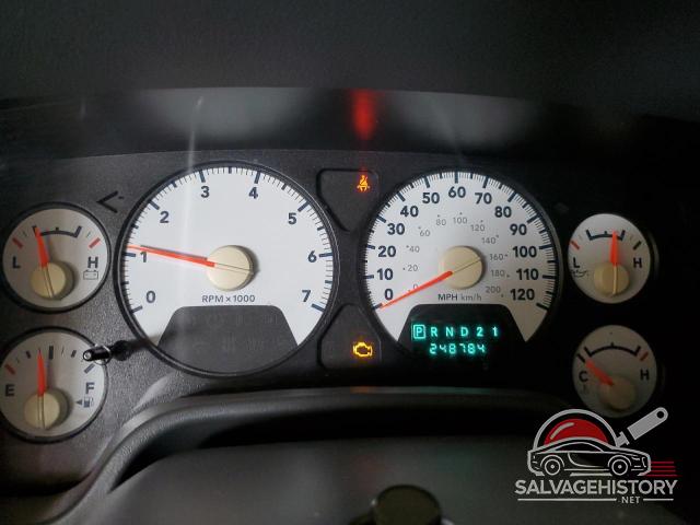 1D7HA18N88S530678 2008 DODGE RAM 1500 photo no. 9