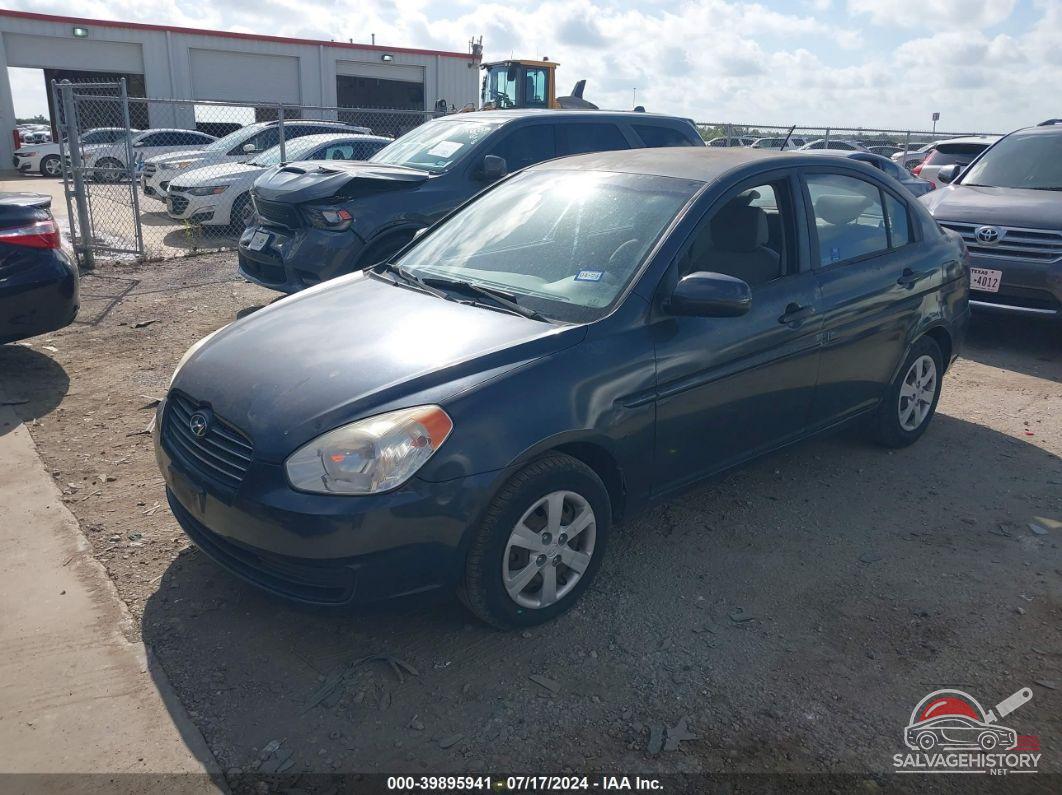 KMHCN4AC8AU459166 2010 HYUNDAI ACCENT photo no. 2