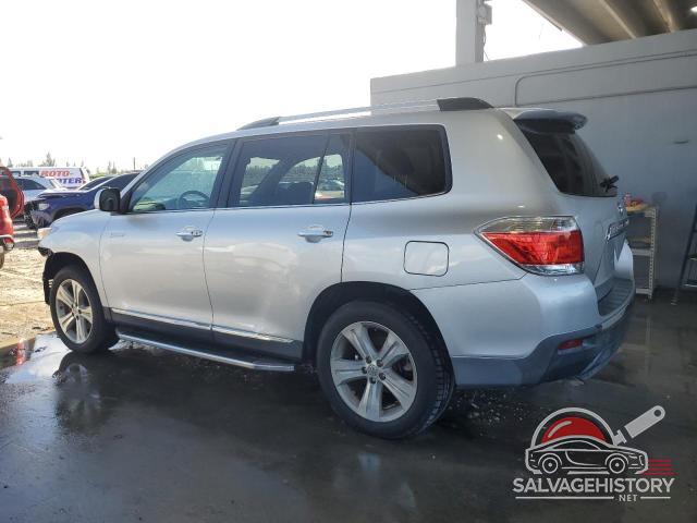 5TDYK3EH9CS070529 2012 TOYOTA HIGHLANDER photo no. 2