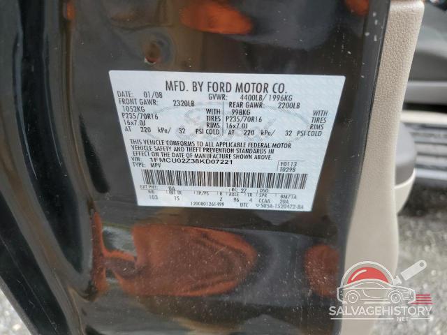 1FMCU02Z38KD07221 2008 FORD ESCAPE photo no. 13