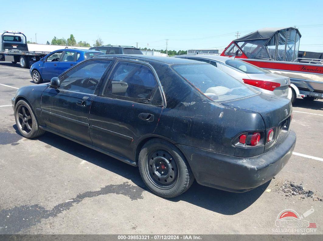 JHMEH9595NS008017 1992 HONDA CIVIC photo no. 3