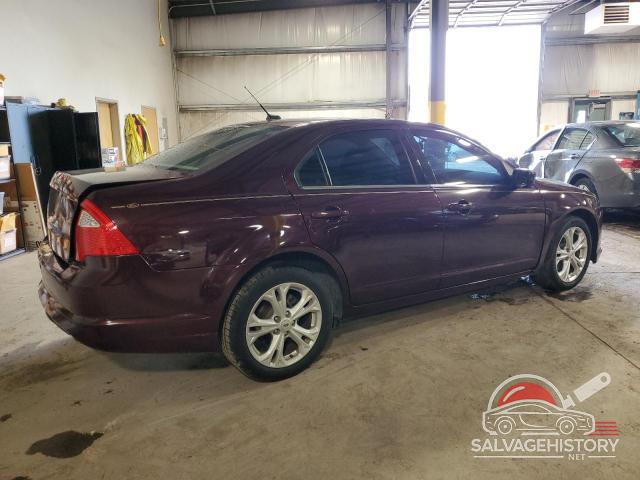 3FAHP0HA1CR324970 2012 FORD FUSION photo no. 3