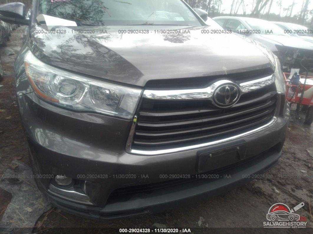 5TDDKRFH7ES058799 2014 TOYOTA HIGHLANDER photo no. 6