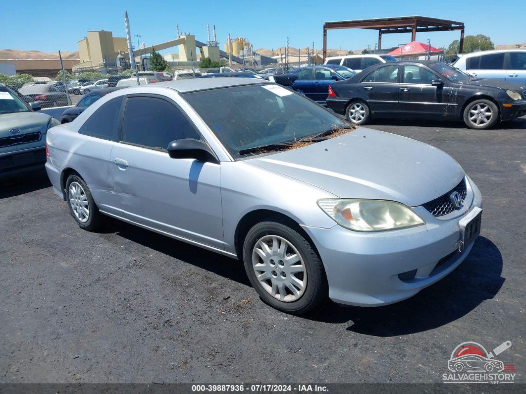 1HGEM22655L035339 2005 HONDA CIVIC photo no. 9