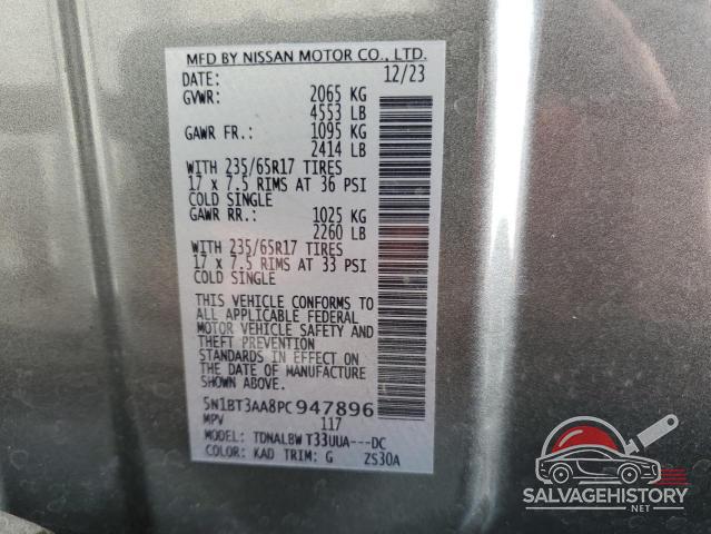 5N1BT3AA8PC947896 2023 NISSAN ROGUE photo no. 14