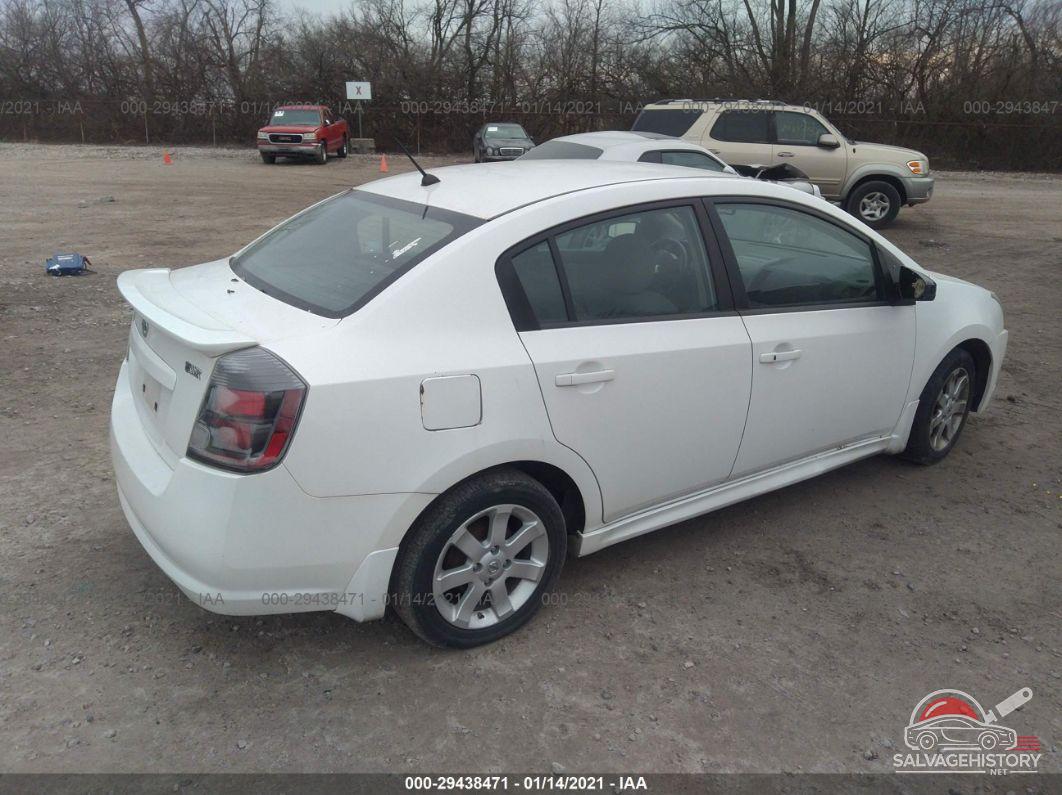 3N1AB6AP0CL621827 2012 NISSAN SENTRA photo no. 4
