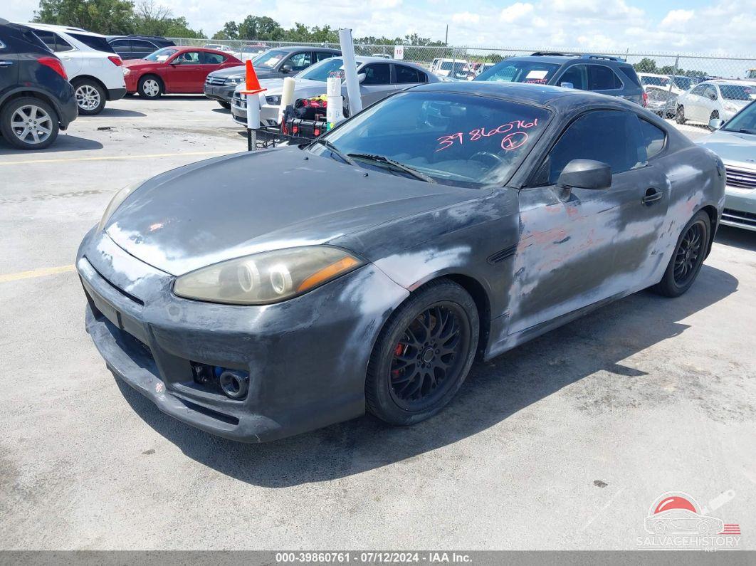 KMHHN66F58U280551 2008 HYUNDAI TIBURON photo no. 2