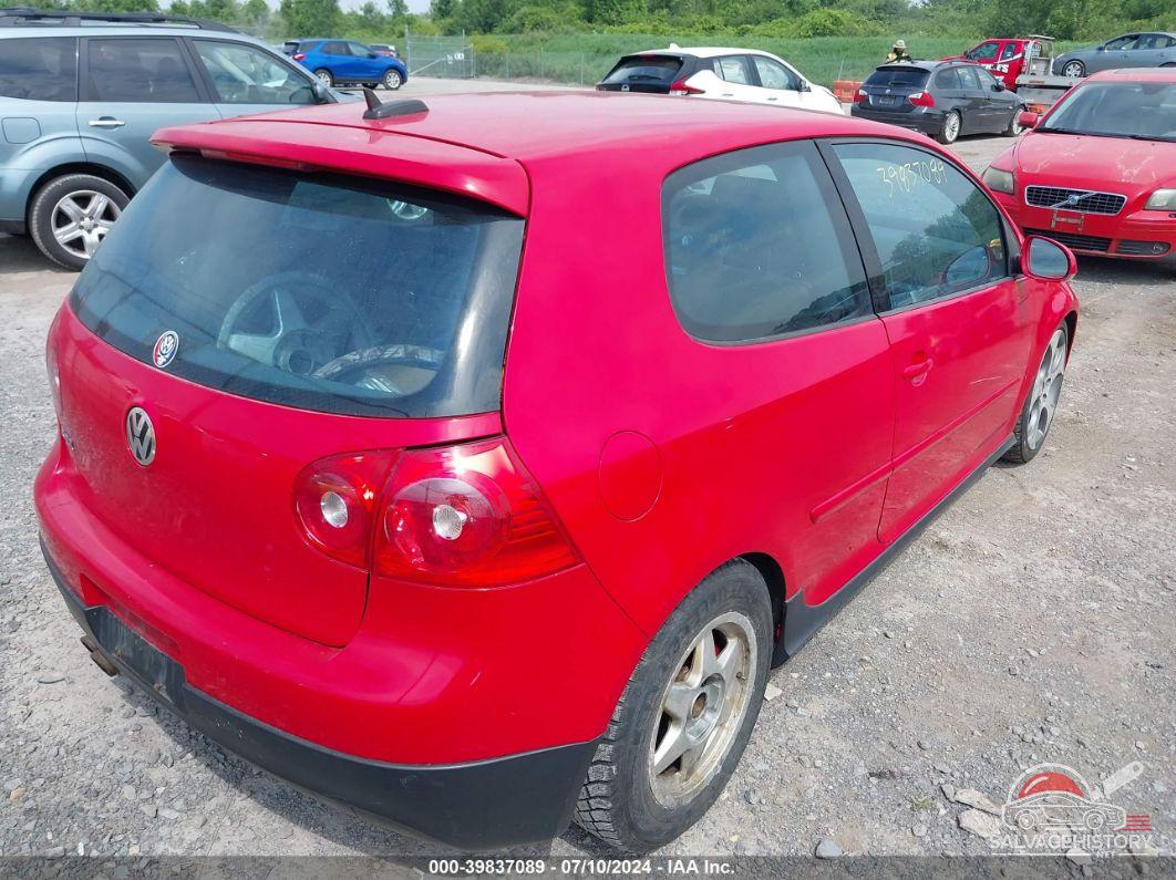 WVWFV71K96W072440 2006 VOLKSWAGEN GTI photo no. 4