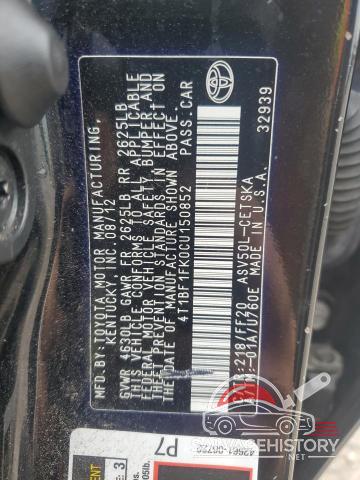 4T1BF1FK0CU150852 2012 TOYOTA CAMRY photo no. 12