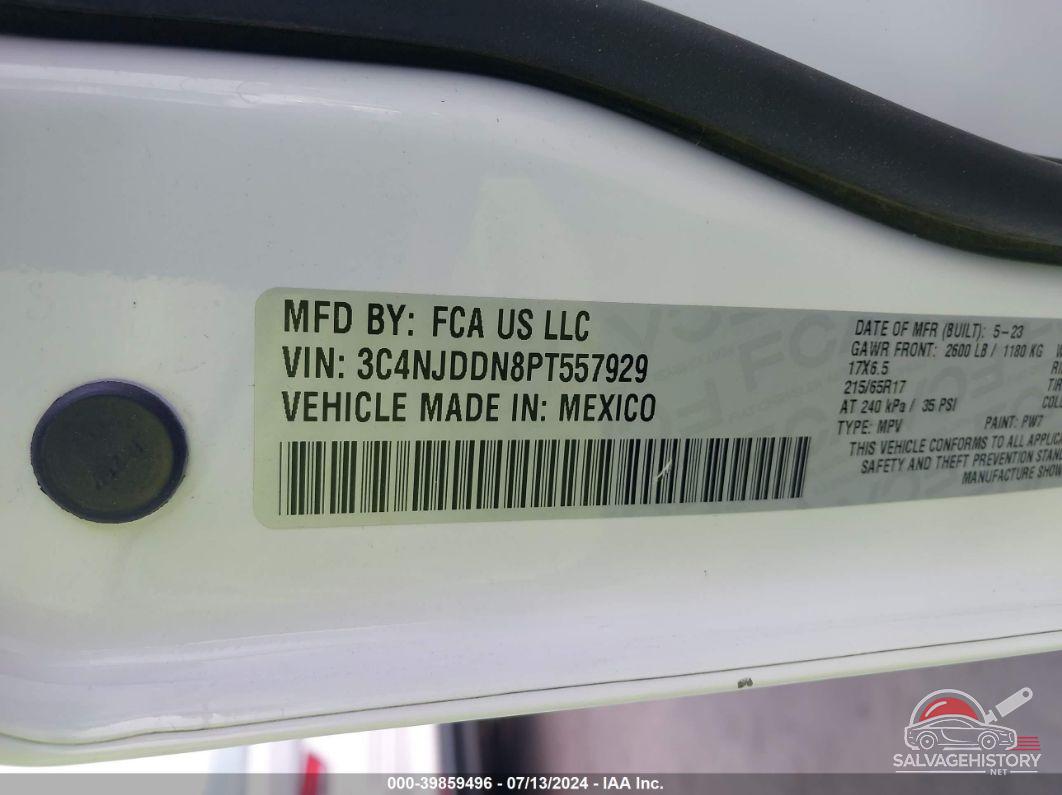 3C4NJDDN8PT557929 2023 JEEP COMPASS photo no. 9
