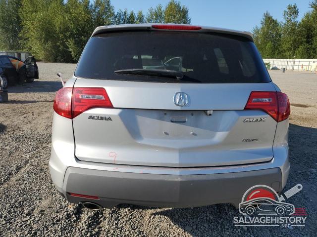 2HNYD28759H501490 2009 ACURA MDX photo no. 6