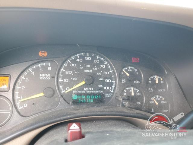 3GKFK16T21G171555 2001 GMC YUKON photo no. 9