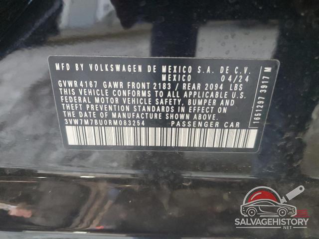 3VW7M7BU0RM083254 2024 VOLKSWAGEN JETTA photo no. 12