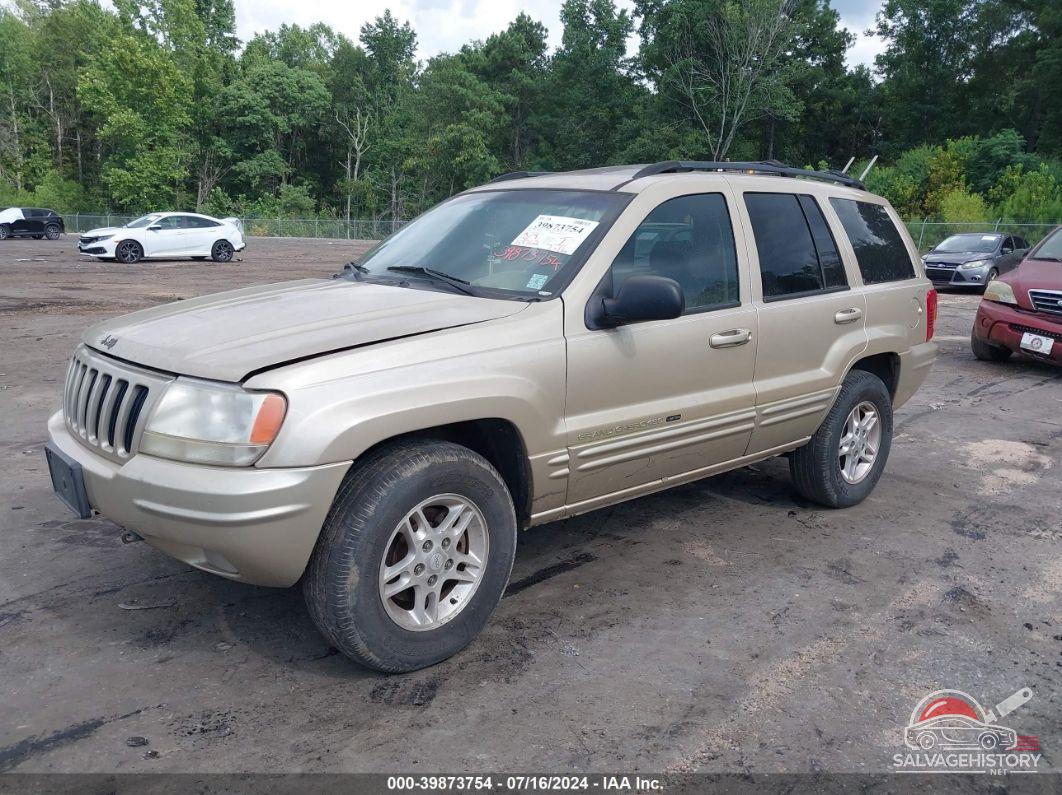 1J4GW58N3YC157133 2000 JEEP GRAND CHEROKEE photo no. 2