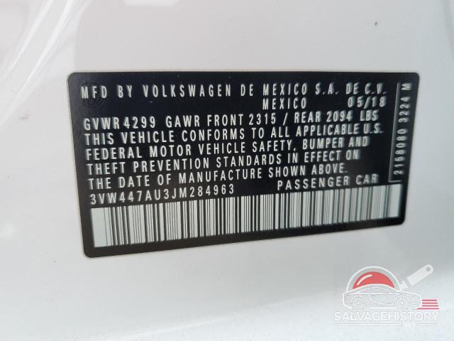 3VW447AU3JM284963 2018 VOLKSWAGEN GTI photo no. 13
